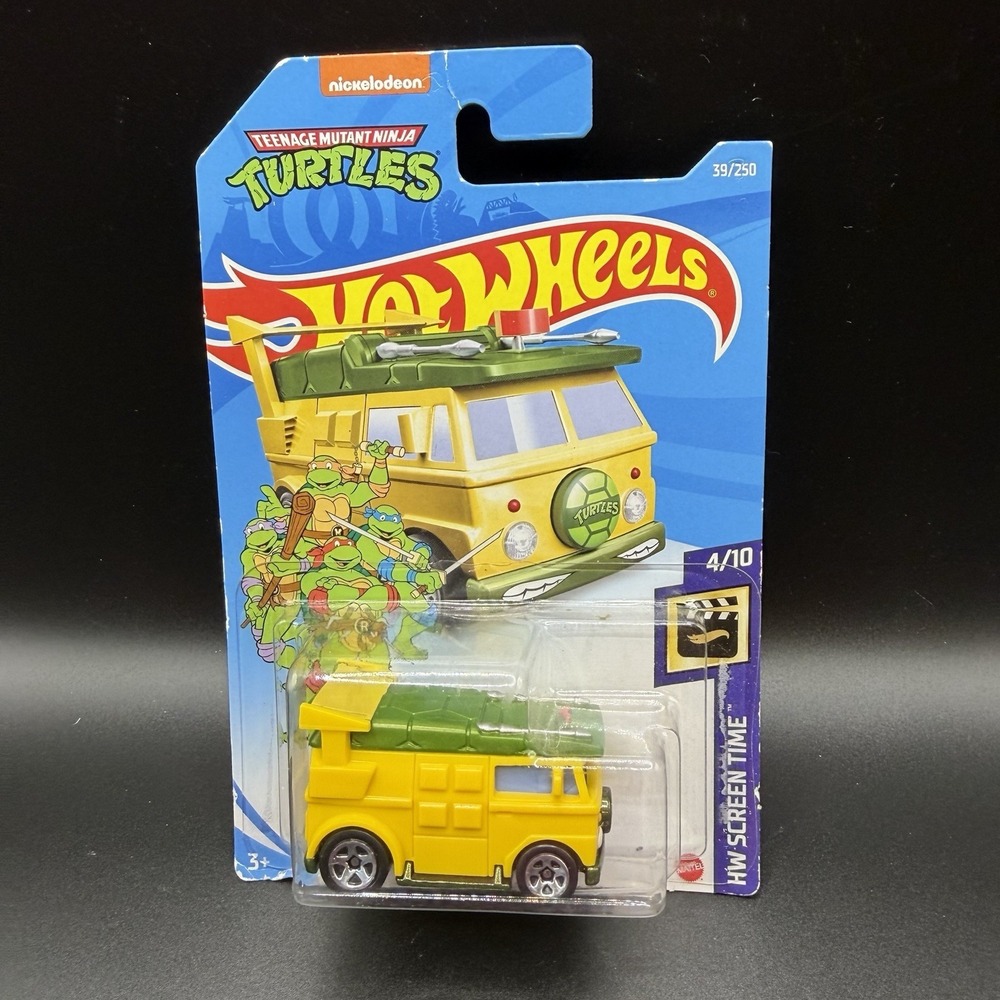Hot Wheels TMNT Party Wagon Diecast 1:64‎ Scale Teenage Mutant Ninja Turtles